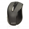 A4tech Mysz G9-500F-1, 2000DPI, 2.4 [GHz], optyczna, 4kl., 1 scroll, bezprzewodowa, czarna, 1 szt AA, klasyczna, V-Track