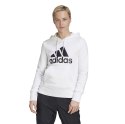 Bluza damska adidas Badge of Sport Overhead Fleece Hoodie biała GC6916