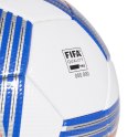 Piłka nożna adidas Tiro COM biało-niebieska FS0392