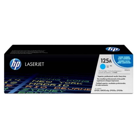 HP oryginalny toner CB541A, cyan, 1400s, HP 125A, HP Color LaserJet CP1215, 1515, 1518