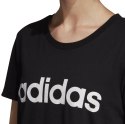 Koszulka damska adidas Essentials Linear Slim Tee czarna DP2361