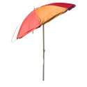 Parasol Plażowo Balkonowy Royokamp Śr. 220cm Czerwono - Pomarańczowy