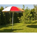 Parasol Plażowo Balkonowy Royokamp Śr. 220cm Czerwono - Pomarańczowy