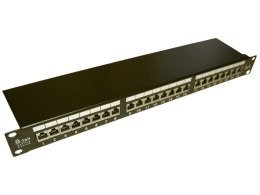 Patch panel STP kat.6 24 porty LSA 1U