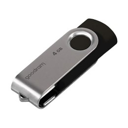 Goodram USB flash disk, 2.0, 4GB, czarny, UTS2-0040K0R11, wsparcie OS Win 7