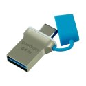 Goodram USB flash disk OTG, 3.1/3.1 Typ C, 64GB, ODD3, niebieska, ODD3-0640B0R11