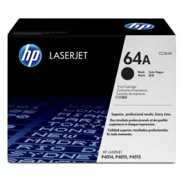 HP oryginalny toner CC364A, black, 10000s, HP 64A, HP LaserJet P4014, 4015, 4515