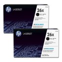 HP oryginalny toner CF226XD, black, 18000 (2x9000)s, HP 26X, high capacity, HP LaserJet Pro M402, Pro MFP M426, dual pack, 2x930