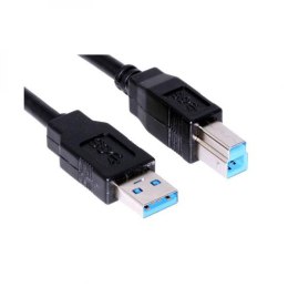 Kabel USB (3.0), USB A M- USB B M, 1.8m, czarny