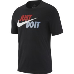 Koszulka męska Nike Tee Just do It Swoosh czarna AR5006 010