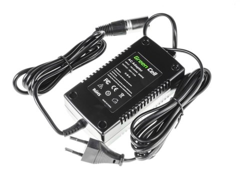 Ładowarka Green Cell 42V 2A (XLR 3 PIN) do Baterii Roweru Elektrycznego 36V