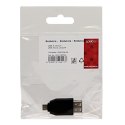 Redukcja, USB (2.0), USB micro (2.0) M-USB A (2.0) F, 0, czarna, Logo