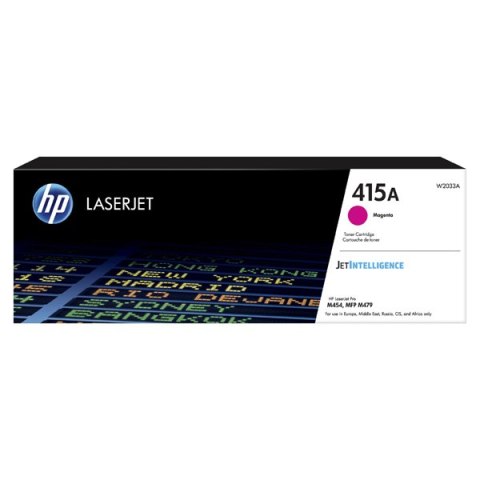 HP oryginalny toner W2033A  magenta  2100s  HP 415A  HP Color LaserJet Pro M454  MFP M479