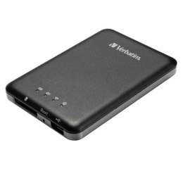 Verbatim Mediashare Wireless Portable, USB 3.0/USB 2.0/SD, 98243, czarna