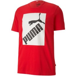 Koszulka męska Puma Big Logo Tee czerwona 581386 11