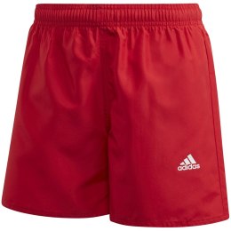 Spodenki kąpielowe dla dzieci adidas YB Bos shorts czerwone GE2048