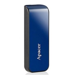 Apacer USB flash disk, 2.0, 32GB, AH334, niebieski, AP32GAH334U-1, z wysuwanym złączem