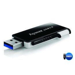 Apacer USB flash disk, 3.0, 16GB, AH350, czarny, AP16GAH350B-1, z wysuwanym złączem