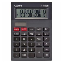 Canon Kalkulator AS-120, czarna, biurkowy, 12 miejsc