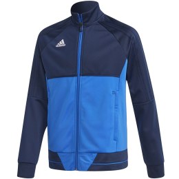 Bluza dla dzieci adidas Tiro 17 Polyester Jacket JUNIOR granatowo-niebieska BQ2610