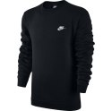 Bluza męska Nike M NSW Crew FLC Club czarna 804340 010