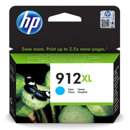 HP oryginalny ink / tusz 3YL81AE  HP 912XL  cyan  825s  high capacity  HP Officejet 8012  8013  8014  8015 Officejet Pro 802