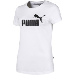 Koszulka damska Puma Ess Logo Tee biała 851787 02