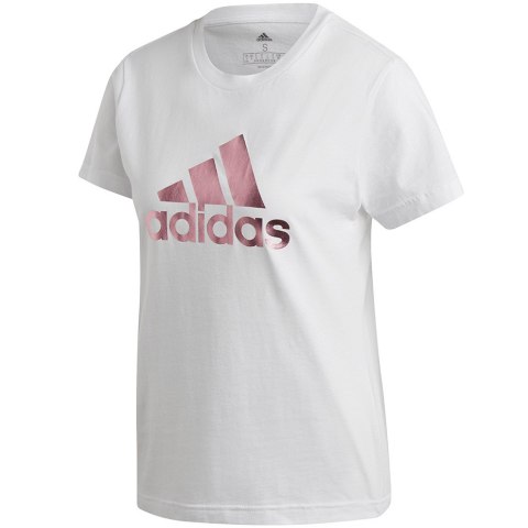 Koszulka damska adidas UnivVol Tee 2 biała GI4770