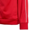 Bluza dla dzieci adidas Core 18 Polyester Jacket JUNIOR czerwona CV3579