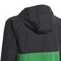 Bluza dla dzieci adidas Tiro 17 Presentation Jacket JUNIOR czarno-zielona BQ2788