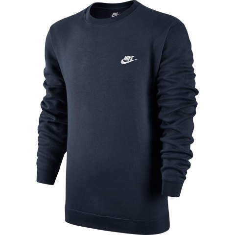 Bluza męska Nike M NSW Crew FLC Club granatowa 804340 451