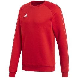 Bluza męska adidas Core 18 Sweat Top czerwona CV3961