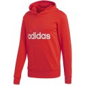 Bluza męska adidas Essentials Lin P/O FT czerwona CW3860