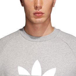 Bluza męska adidas Trefoil Crew szara CY4573