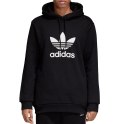 Bluza męska adidas Trefoil Hoodie czarna CW1240