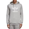 Bluza męska adidas Trefoil Hoodie szara CY4572