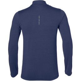 Bluza męska do biegania Asics RunningLS 1/ Zip Jersey niebieska 141202PM 8118