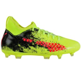 Buty piłkarskie Puma Future 18.3 FG AG Fizzy żółto-czarne 104328 01