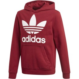 Bluza dla dzieci adidas J TRF Hoodie JR czerwona CD6501