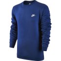 Bluza męska Nike M NSW Club Crew BB niebieska 804340 438