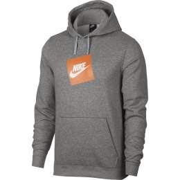 Bluza męska Nike M NSW HBR Hoodie PO FLC szara 928719 063