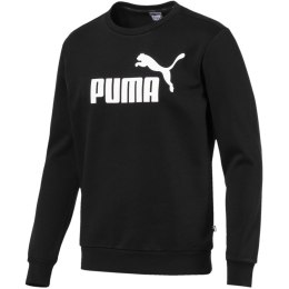 Bluza męska Puma Essentials Logo Crew Fleece czarny 851747 01