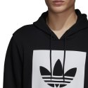 Bluza męska adidas Solid Blackbird Hoodie czarna CW2358