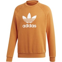 Bluza męska adidas Trefoil Crew pomarańczowa DH5832