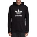 Bluza męska adidas Trefoil Hoodie czarna DT7964