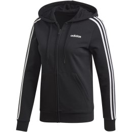 Bluza damska adidas W Essentials 3Stripes FZ HD czarna DP2419