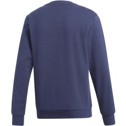 Bluza męska adidas Essentials 3 Stripes Crewneck granatowa FT DU0484