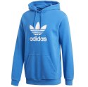 Bluza męska adidas Trefoil Warm Up Hoody niebieska DT7965