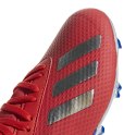 Buty piłkarskie adidas X 18.3 FG JR czerwone BB9371