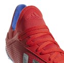 Buty piłkarskie adidas X 18.3 FG JR czerwone BB9371